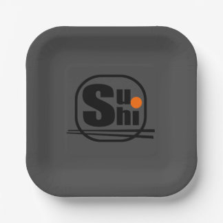 Assiettes En Carton Plaque en papier Sushi