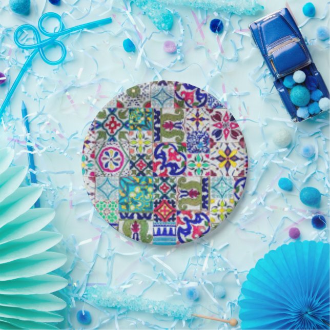 Assiettes En Carton Plaque papier 68 (Fête)