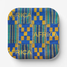 Plaque papier Mariage africaine