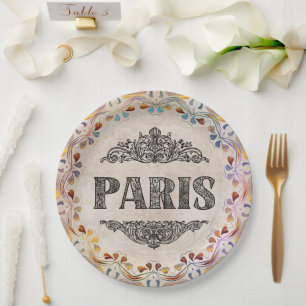 Assiettes En Carton Plaque papier Paris