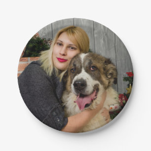 Assiettes En Carton Plaque Papier Personnalisable Avec Photo Personnal