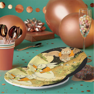 Assiettes En Carton Plaque papier Peter Rabbit