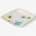 Plaques à papier atomiques iconiques de Starbursts