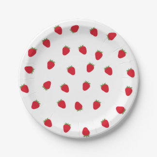 Assiettes En Carton Plaques à papier de fraise