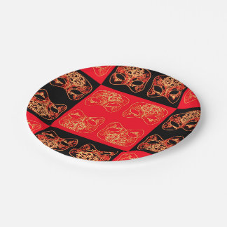 Assiettes En Carton Plaques à papier de partie orientale japonaise
