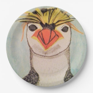 Assiettes En Carton Plaques à papier de pingouin