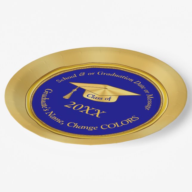 Assiettes En Carton Plaques à papier personnalisées d'obtention du (Angle)