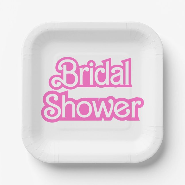 Assiettes En Carton Plaques Brideland (Recto)