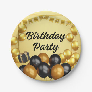 Assiettes En Carton Plaques d'anniversaire