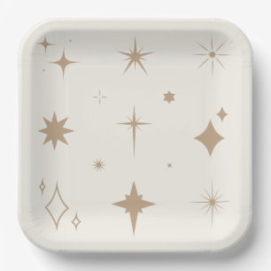 Assiettes En Carton Plaques de collection Sparkling Stars