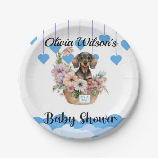 Assiettes En Carton Plaques de fête de baby shower, Plaques de thème d