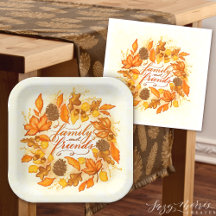Plaques de fête famille et amis