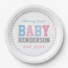 Plaques de fête personnalisées Team Pink ou Team B