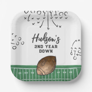 Assiettes En Carton Plaques de football   Plaques de papier de footbal