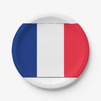 Assiettes En Carton Plaques de la fête française