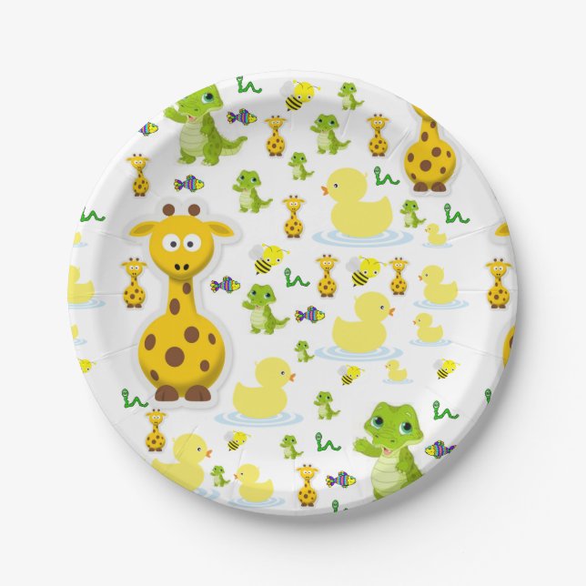 Assiettes En Carton Plaques de papier (Devant)