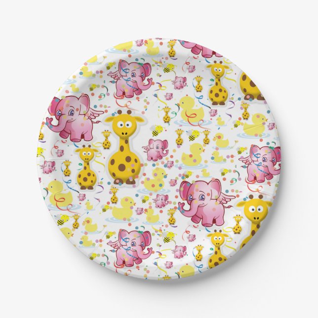 Assiettes En Carton Plaques de papier (Devant)