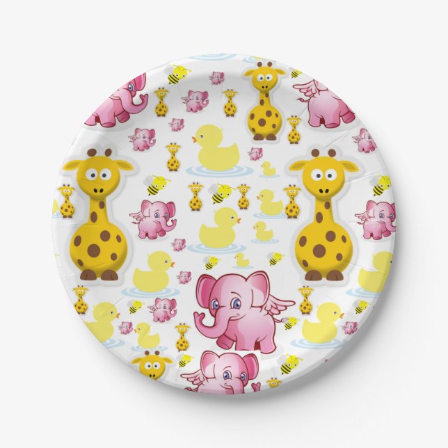 Assiettes En Carton Plaques de papier (Devant)