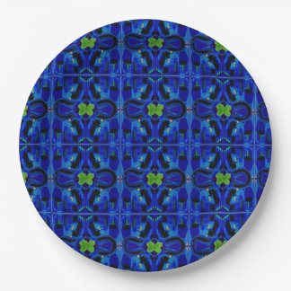 Assiettes En Carton Plaques de papier bleu