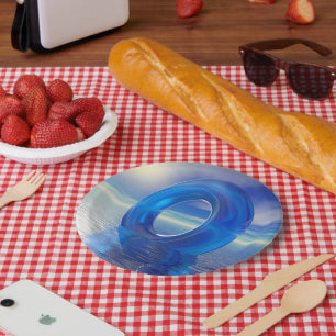 Assiettes En Carton Plaques de papier Blue Reflections