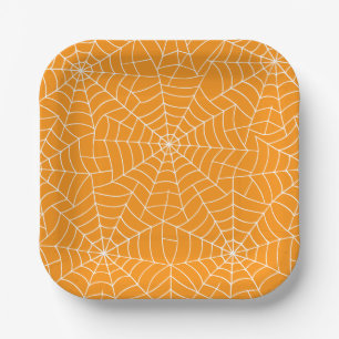 Assiettes En Carton Plaques de papier d'Halloween