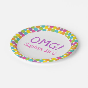 Assiettes En Carton Plaques de papier Emoji