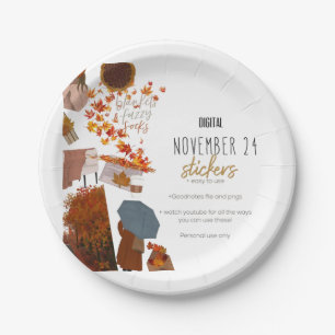 Assiettes En Carton Plaques de papier et de parties