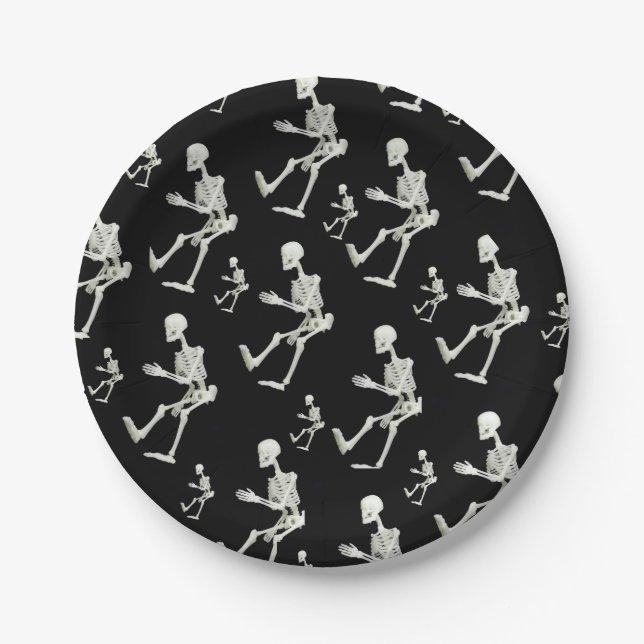 Assiettes En Carton Plaques de papier Halloween (Devant)