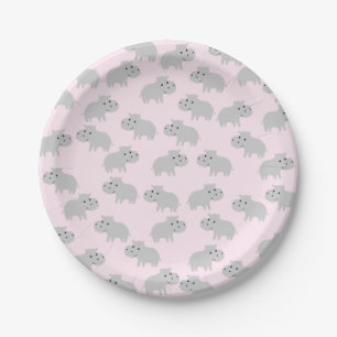 Assiettes En Carton Plaques de papier Hippo