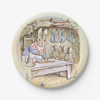 Assiettes En Carton Plaques de papier Peter Rabbit