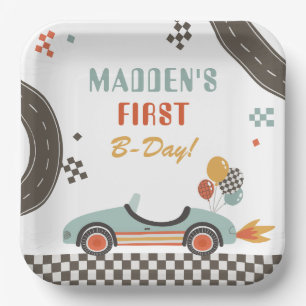 Assiettes En Carton Plaques de papier pour voitures de course