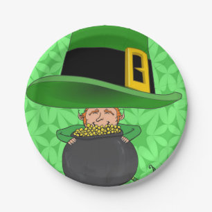Assiettes En Carton Plaques de papier Saint Patrick's Day