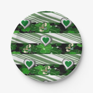Assiettes En Carton Plaques de papier Saint Patrick's Day