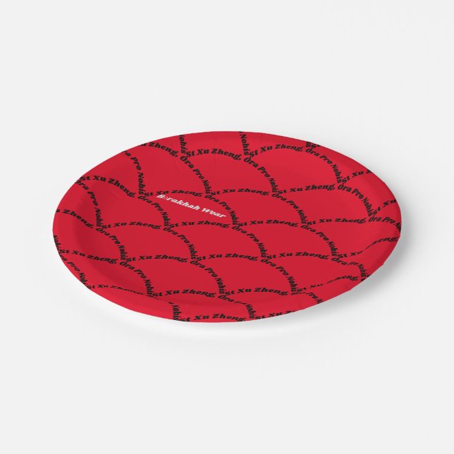 Assiettes En Carton Plaques de papier St Xu Zheng (Angle)