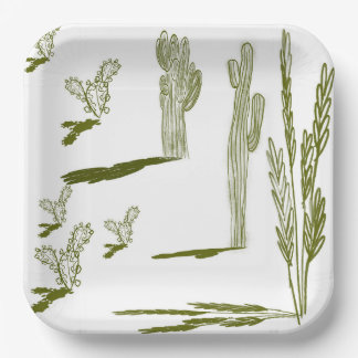 Assiettes En Carton Plaques de papier sud-ouest