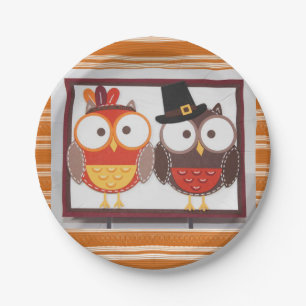 Assiettes En Carton Plaques de papier Thanksgiving