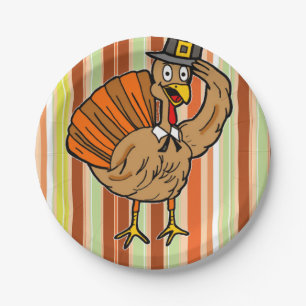 Assiettes En Carton Plaques de papier Thanksgiving