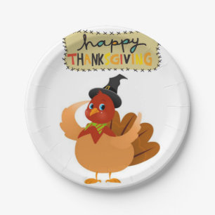 Assiettes En Carton Plaques de papier Thanksgiving