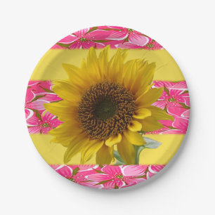 Assiettes En Carton Plaques de papier tournesol