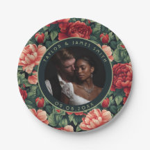 Plaques de robe de mariée cool Rose pour Mariage K