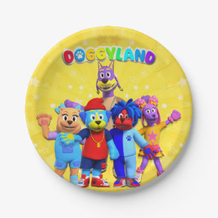 Assiettes En Carton Plaques Doggyland