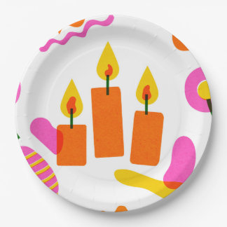 Assiettes En Carton Plaques en papier Art Polonais Fleurs folkloriques