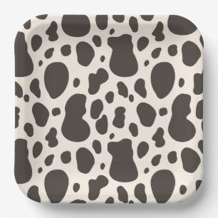 Assiettes En Carton Plaques en papier cowboy   Plaques de partie occid