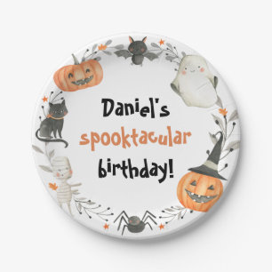 Assiettes En Carton Plaques en papier cuoktaculaire Halloween Annivers