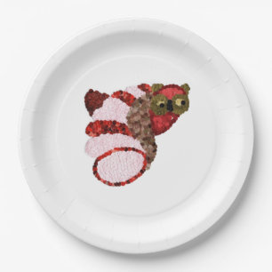 Assiettes En Carton Plaques en papier de chouette