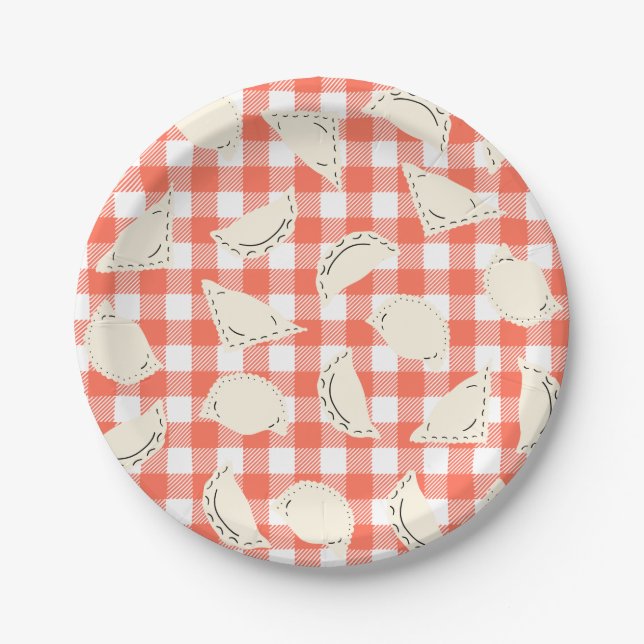 Assiettes En Carton Plaques en papier de duvet (Devant)