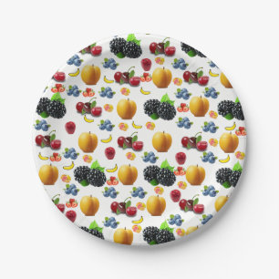 Assiettes En Carton Plaques en papier de fruits