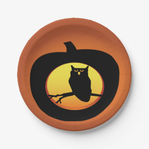 Assiettes En Carton Plaques en papier Halloween Owen