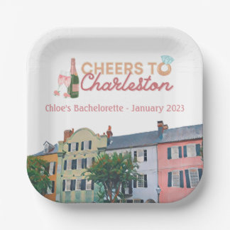 Assiettes En Carton Plaques papier Bach Party "Cheval to Charleston"