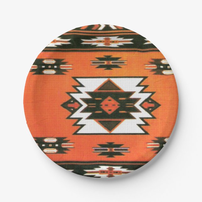 Assiettes En Carton Plaques papier de la fête motif du Sud-Ouest (Devant)